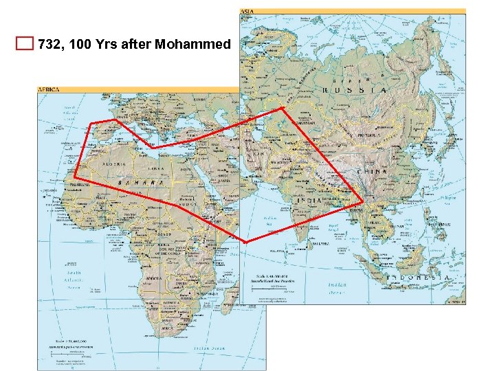 732, 100 Yrs after Mohammed 