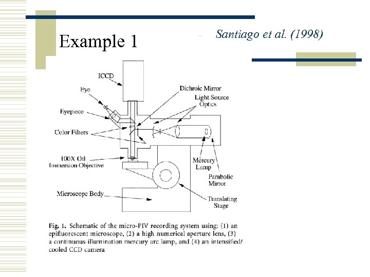 Example 1 – Santiago et al. (1998) 