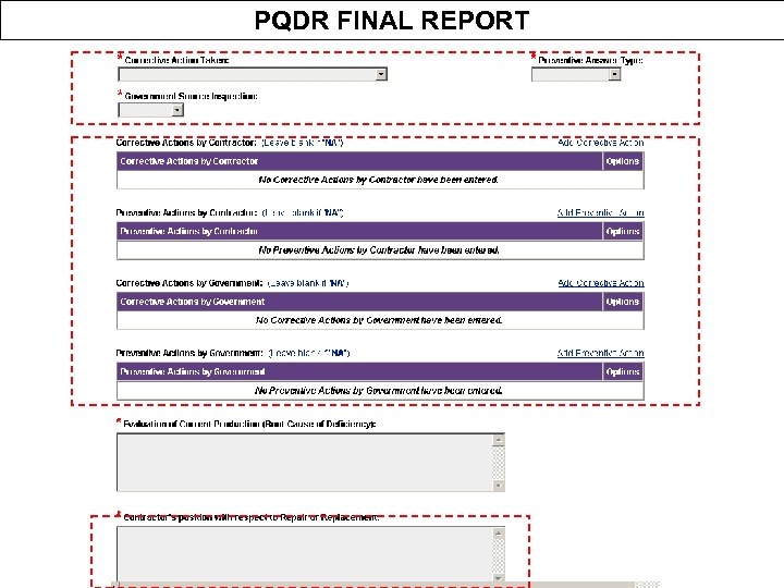 PQDR FINAL REPORT 