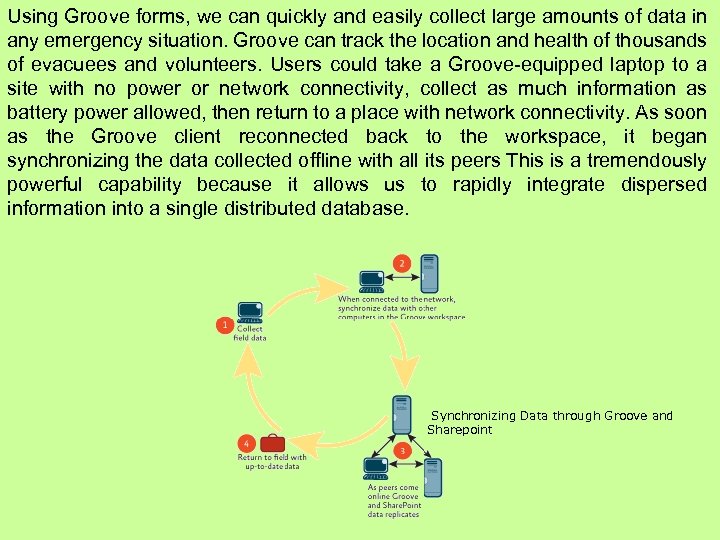 Using Groove forms, we can quickly and easily collect large amounts of data in