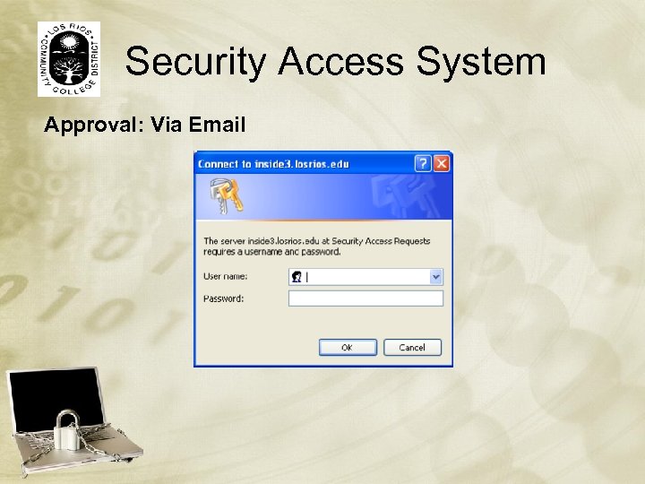 Security Access System Approval: Via Email 