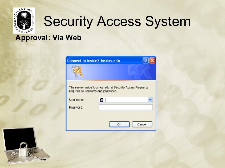 Security Access System Approval: Via Web 