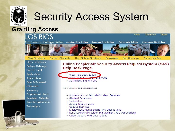 Security Access System Granting Access 