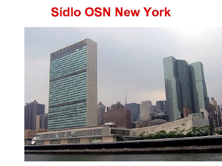 Sídlo OSN New York 