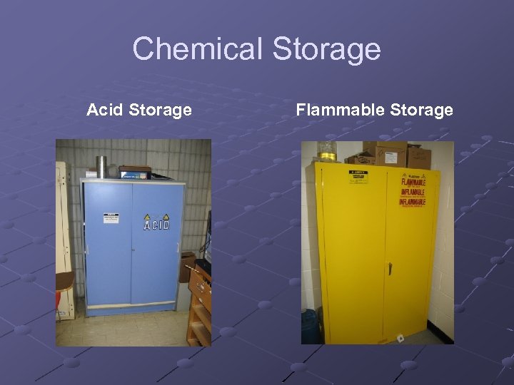 Chemical Storage Acid Storage Flammable Storage 