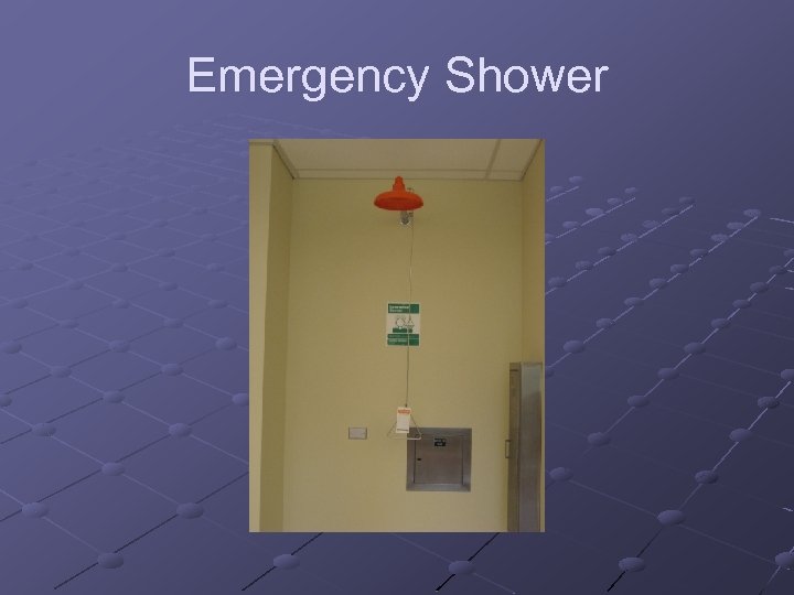 Emergency Shower 