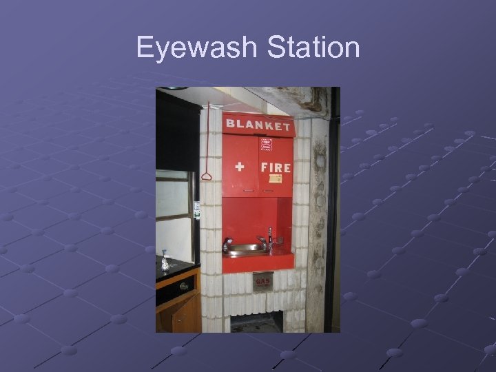 Eyewash Station 