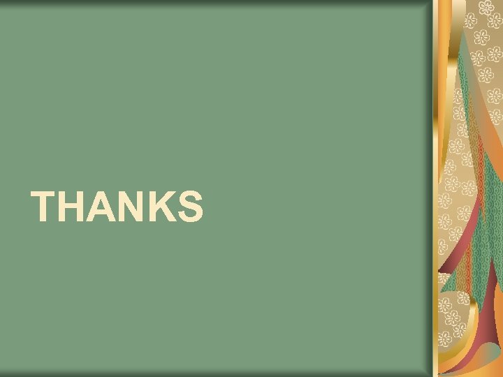 THANKS 