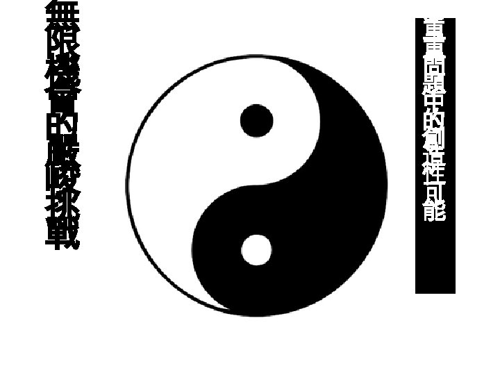 無 限 機 會 的 嚴 峻 挑 戰 重 重 問 題 中