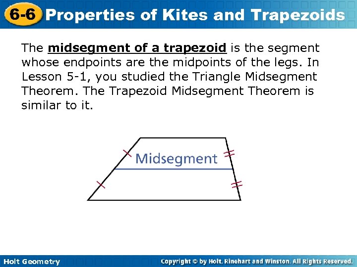 problem solving properties of kites and trapezoids