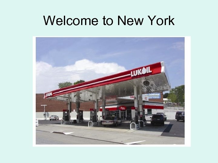 Welcome to New York 