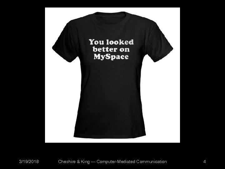 3/19/2018 Cheshire & King — Computer-Mediated Communication 4 