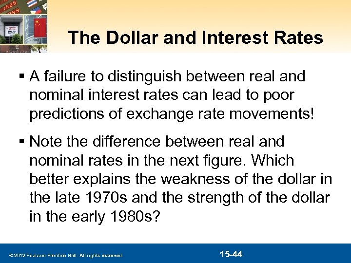 The Dollar and Interest Rates § A failure to distinguish between real and nominal