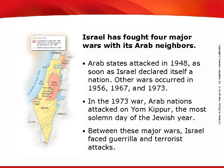 TEKS 8 C: Calculate percent composition and empirical and molecular formulas. Israel has fought