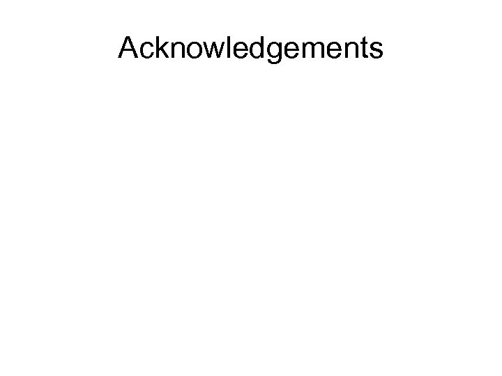 Acknowledgements 