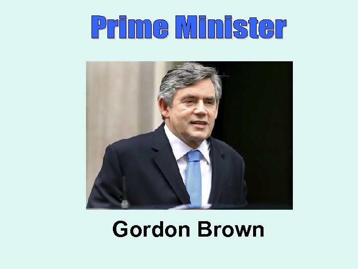 Gordon Brown 