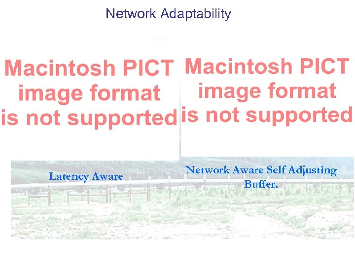 Network Adaptability Latency Aware Network Aware Self Adjusting Buffer. 