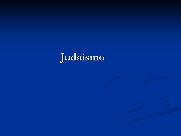 Judaísmo 