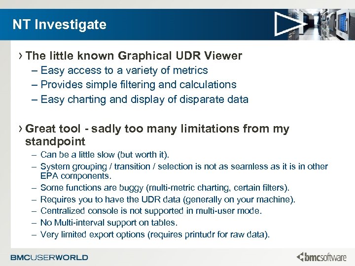 NT Investigate › The little known Graphical UDR Viewer – Easy access to a