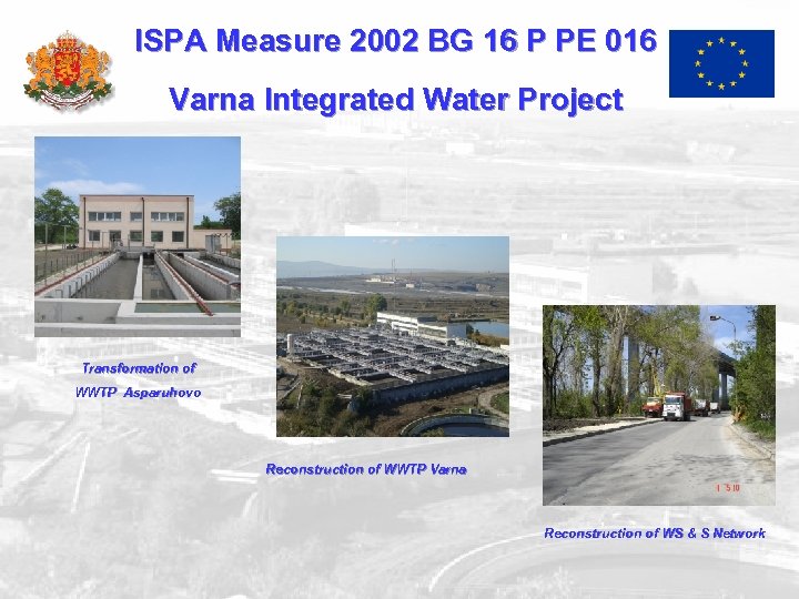 ISPA Measure 2002 BG 16 P PE 016 Varna Integrated Water Project Transformation of