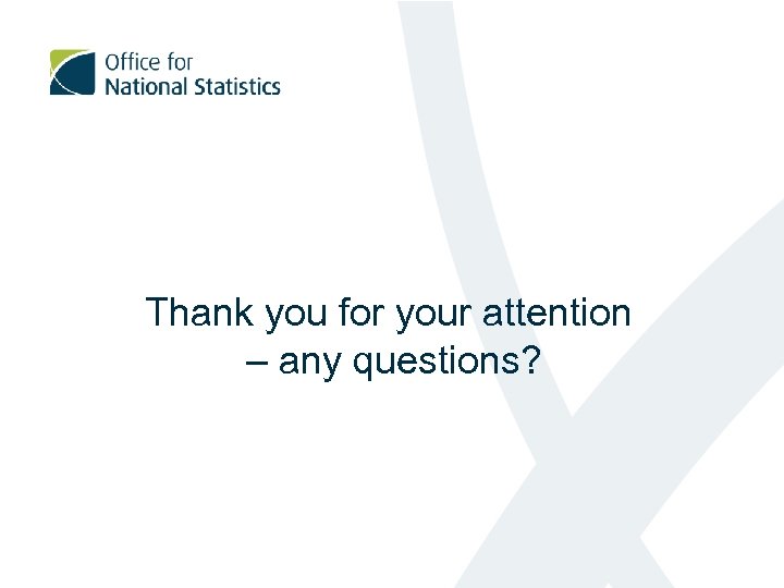 Thank you for your attention – any questions? 