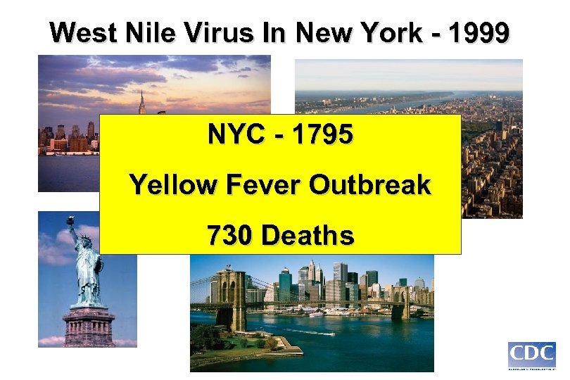 West Nile Virus In New York - 1999 NYC - 1795 Yellow Fever Outbreak