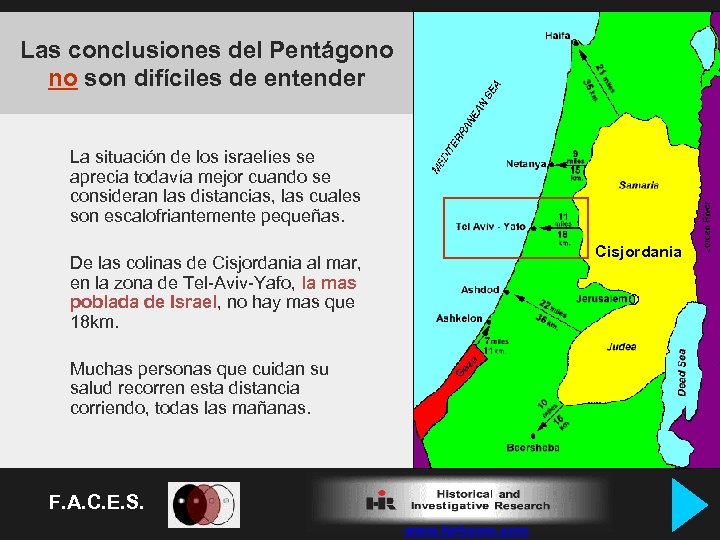 Las conclusiones del Pentágono no son difíciles de entender La situación de los israelíes