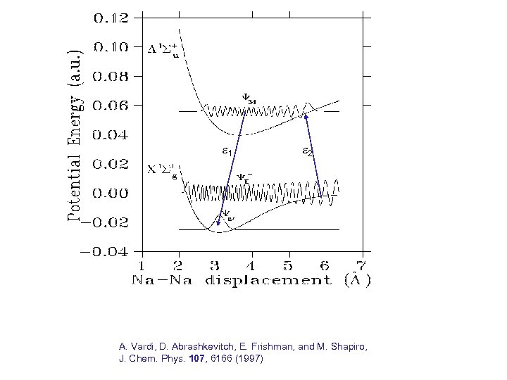  1 2 A. Vardi, D. Abrashkevitch, E. Frishman, and M. Shapiro, J. Chem.