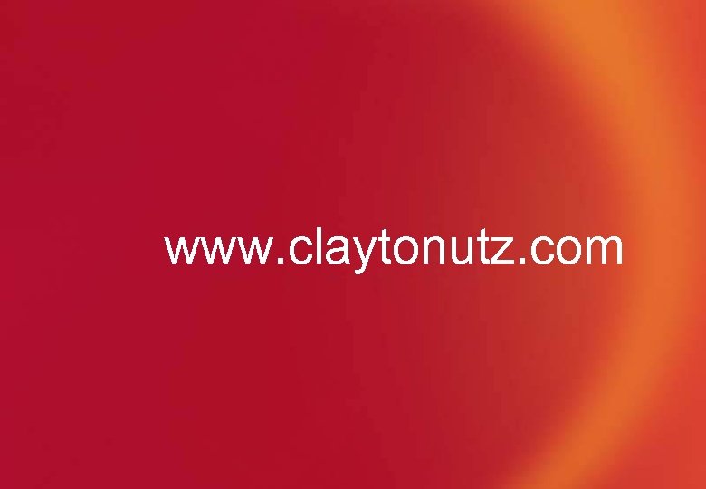 www. claytonutz. com 