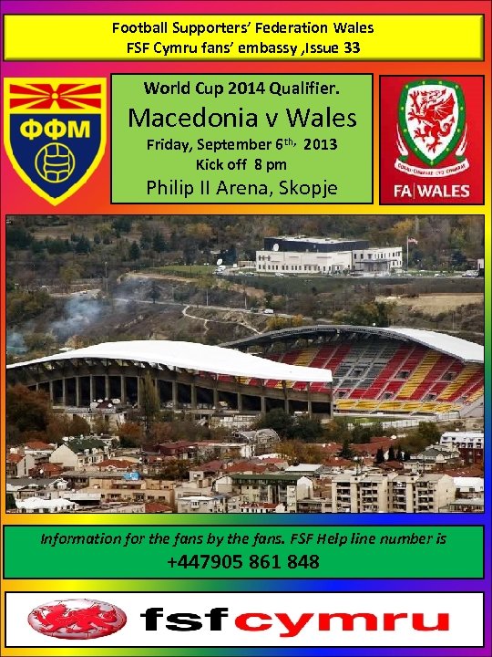 Football Supporters’ Federation Wales FSF Cymru fans’ embassy , Issue 33 World Cup 2014