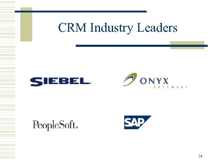CRM Industry Leaders 14 