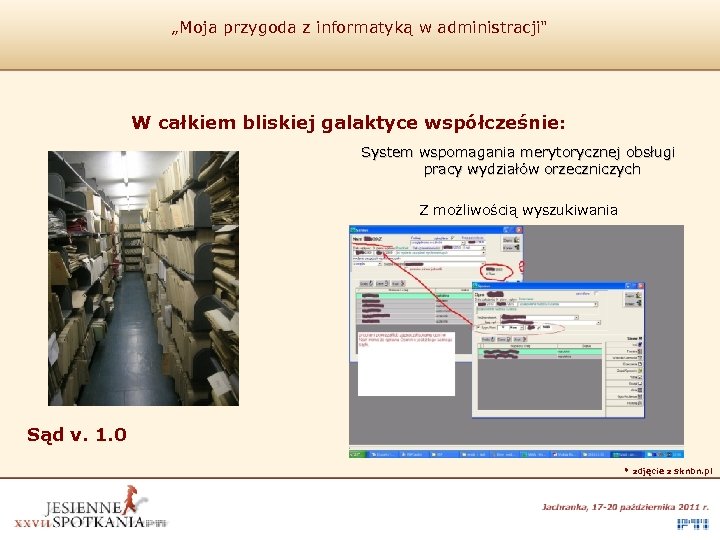 „Moja przygoda z informatyką w administracji