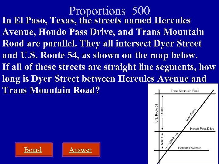 Proportions 500 In El Paso, Texas, the streets named Hercules Avenue, Hondo Pass Drive,