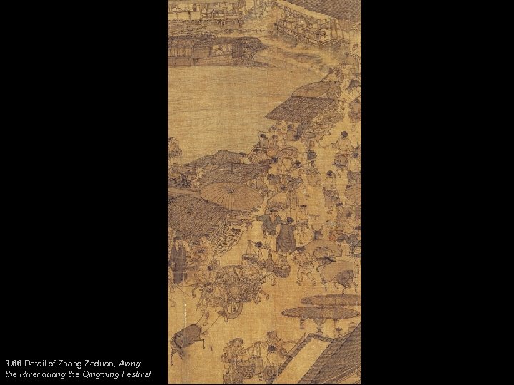 3. 66 Detail of Zhang Zeduan, Along the River during the Qingming Festival 