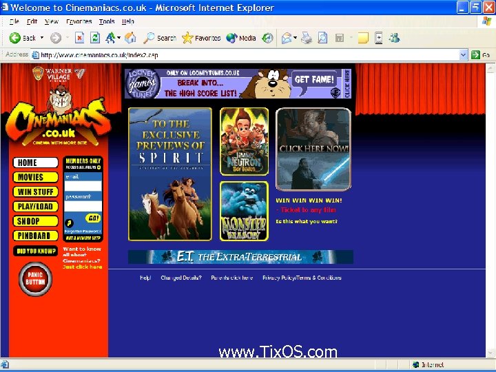 www. Tix. OS. com 