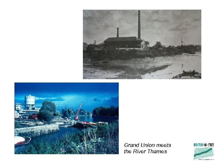 Grand Union meets the River Thames 