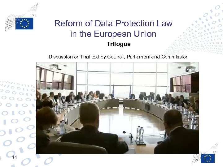 Reform of Data Protection Law in the European Union Trilogue Discussion on final text