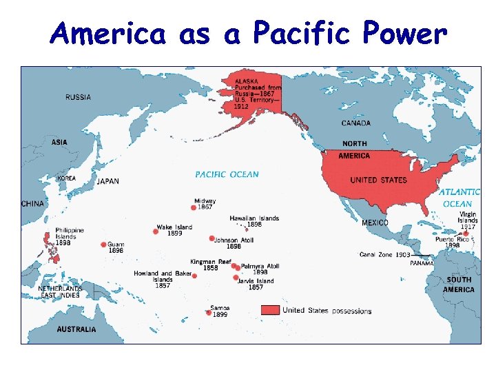 America as a Pacific Power 