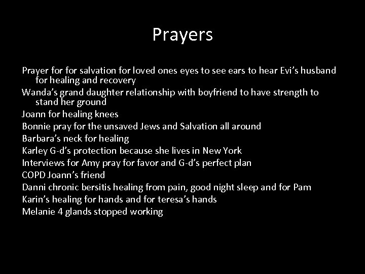 Prayers Prayer for salvation for loved ones eyes to see ears to hear Evi’s