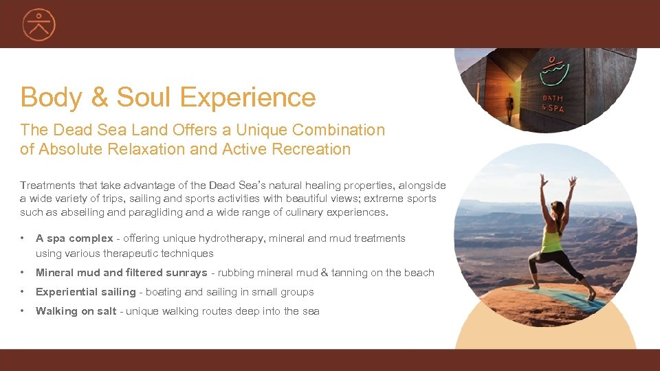 Body & Soul Experience The Dead Sea Land Offers a Unique Combination of Absolute