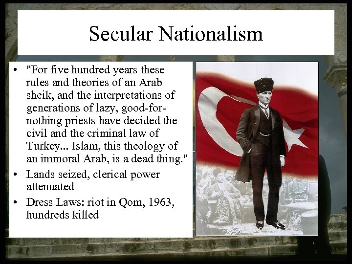Secular Nationalism • 