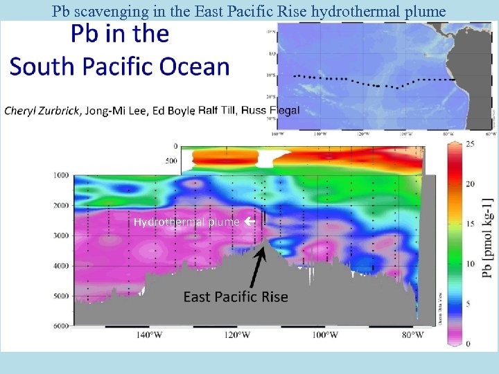 Pb scavenging in the East Pacific Rise hydrothermal plume Hydrothermal plume 