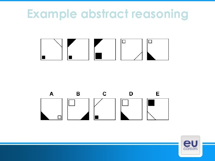 Example abstract reasoning 