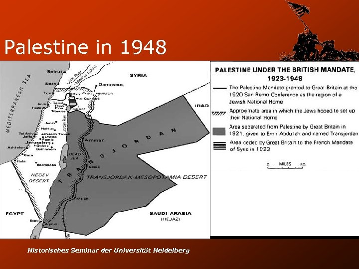 Palestine in 1948 Historisches Seminar der Universität Heidelberg 