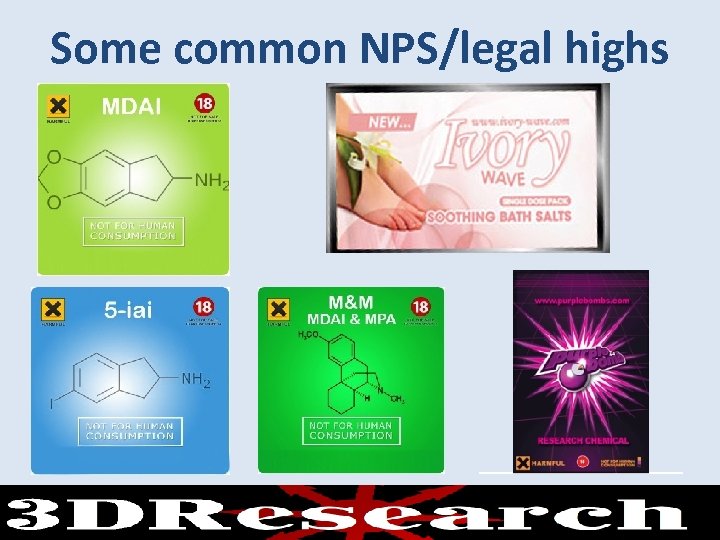 Some common NPS/legal highs 