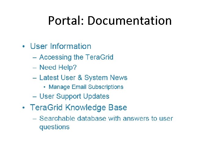 Portal: Documentation 