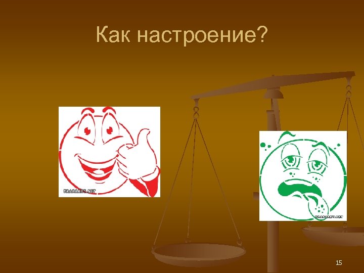 Как настроение? 15 