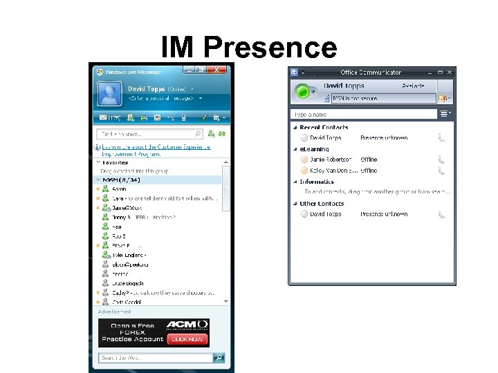 IM Presence 