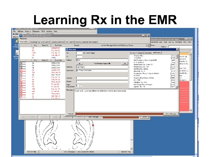 Learning Rx in the EMR 