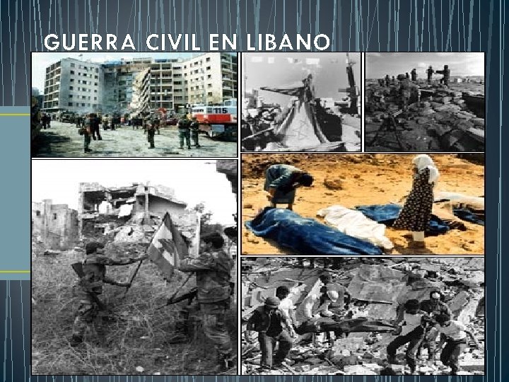 GUERRA CIVIL EN LIBANO 